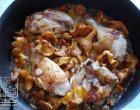 рецепт курица с лисичками в соусе бешамель
